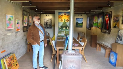 Kunst langs de dijk in Ewijk en rennen voor koele plek op Het Groene Eiland