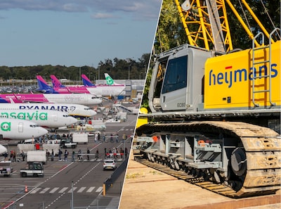 Heijmans krijgt 60 miljoen euro voor baanrenovatie Vliegbasis Eindhoven