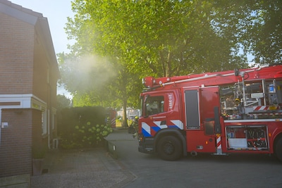 Brand breekt uit in woning in Oss, bewoner op tijd buiten