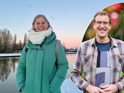 Joan gilt van geluk terwijl ze vogels voert, foto’s maakt en over haar drie egels vertelt