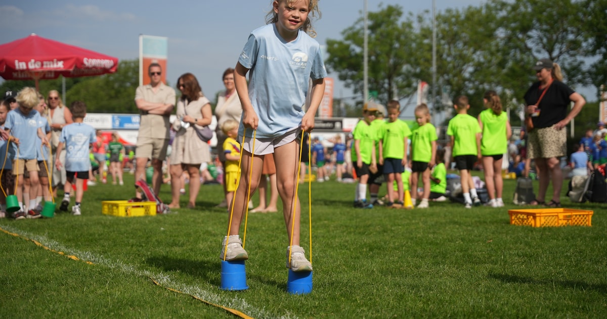 Middagprogramma Meerwaerde Schoolsportdag in Bunschoten afgeblazen wegens hitte