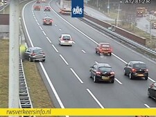Vertraging door ongevallen: files op de A50 en de A12