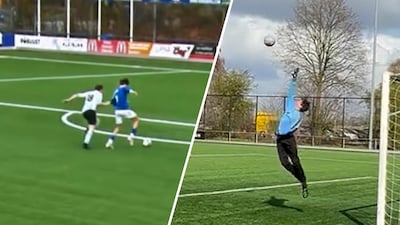 Julian verrast keeper en zorgt voor Moment van de Week