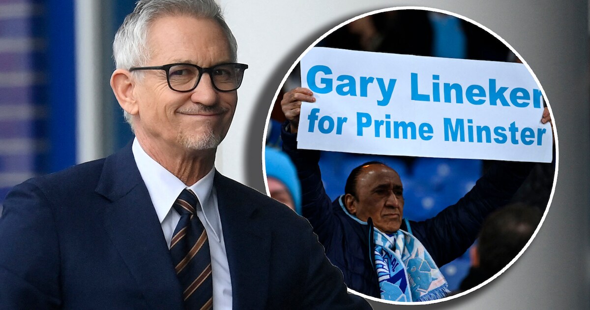 ‘Gary Lineker for Prime Minister’: moet worden gevreesd voor einde ...