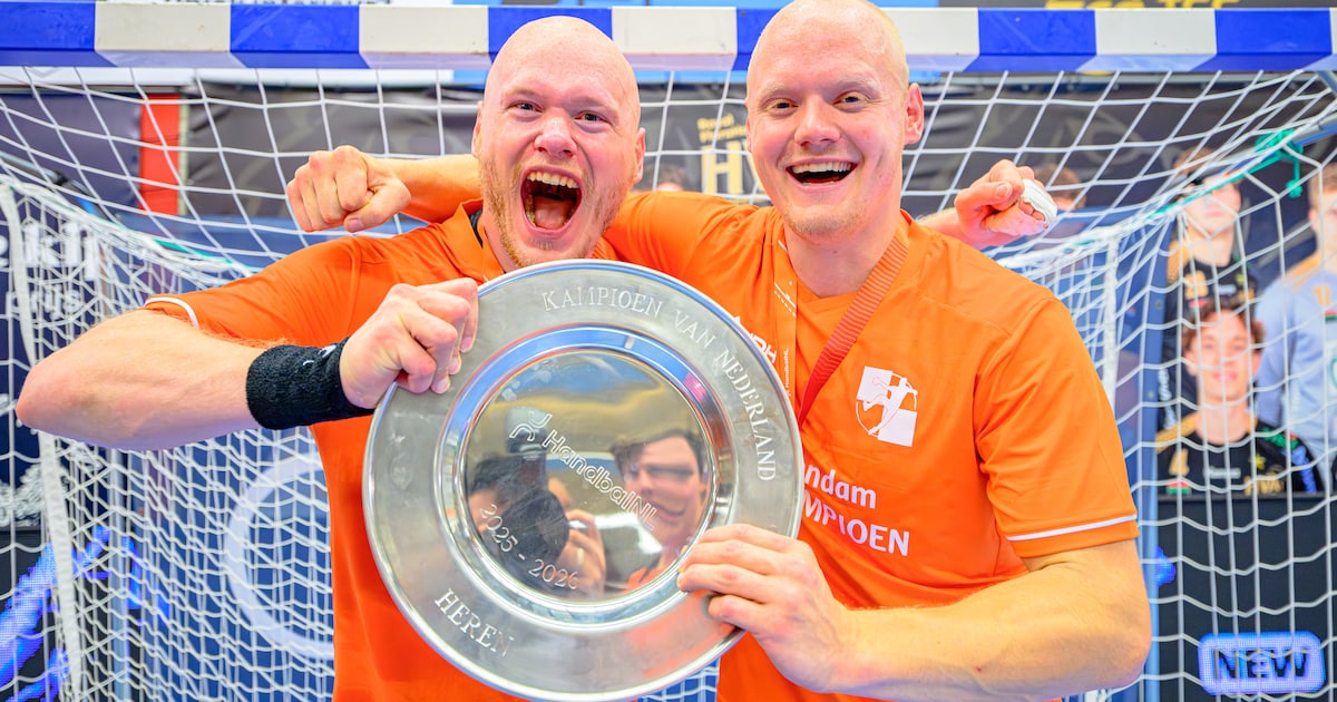 Osse handbalbroers rekenen af met ‘vloek’ en zijn landskampioen: ‘Deze hoofdpijn wil ik elke dag wel