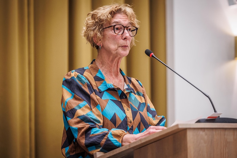 Everdien Hamann, fractievoorzitter van de allerkleinste lokale partij.