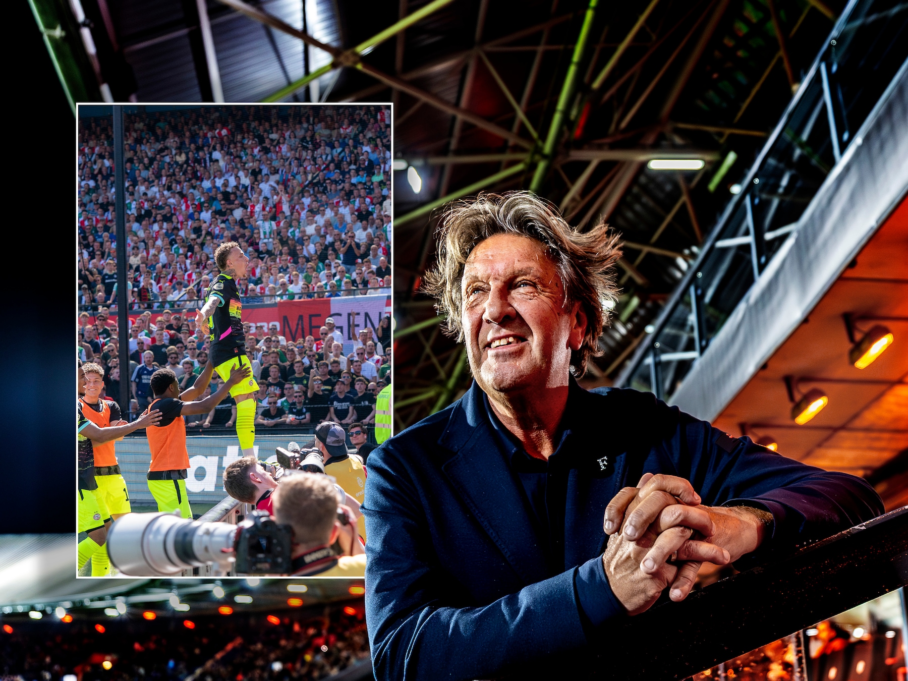 Feyenoord-icoon Bennie Wijnste­kers (70): ‘Ik had Noa Lang zo de gracht in geduwd: niet in ons stadion, vriend!’