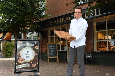 Dorpsbakker sleept wéér prijs in de wacht voor beste gevulde speculaas: ‘Ik hoef er niet rijk van te