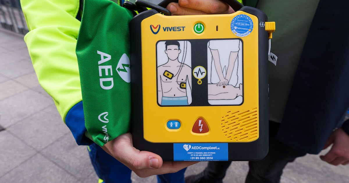 Nieuwe AED's op sportlocaties in Noord-Beveland
