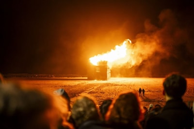 Let op: de vreugdevuren branden een paar uur eerder