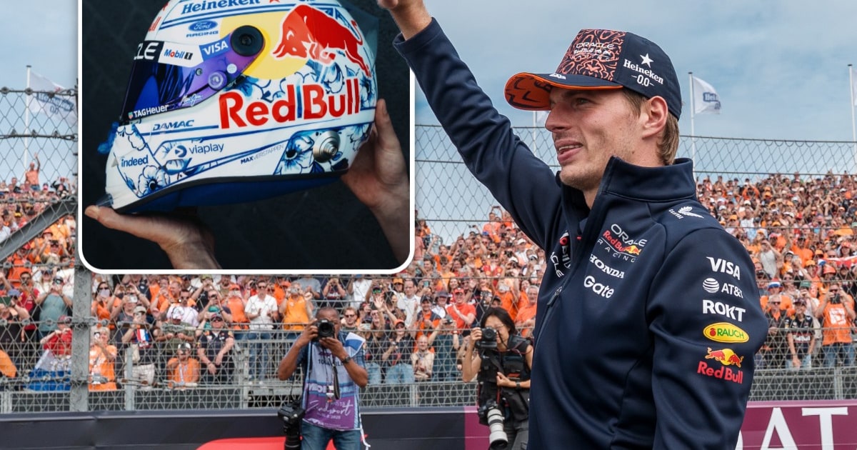 Laatste keer Zandvoort, laatste keer speciaal: Max Verstappen rijdt met opvallend witte helm