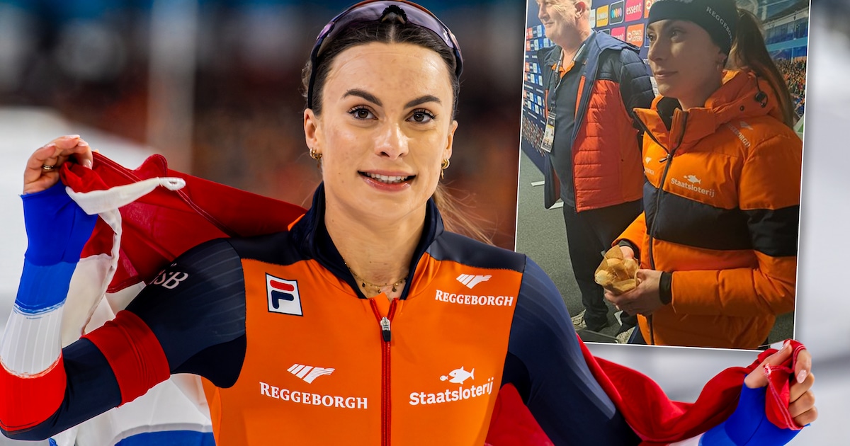 Sprintkoningin Femke Kok viert wereldtitel met broodje kroket: 'Dit was een  droomseizoen' | Sport | AD.nl