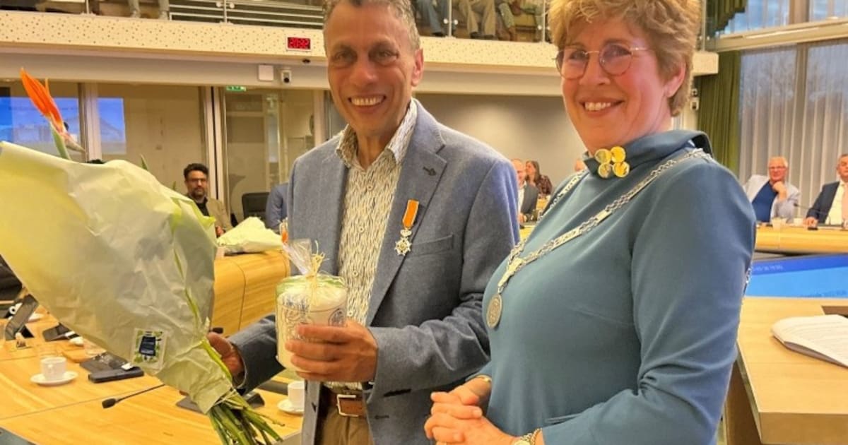 Koninklijke onderscheiding voor raadslid Roy Ringeling uit Midden-Delfland