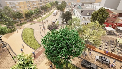 Wethouder Grashoff is de Cityring-aanblik ook beu, maar heeft slecht nieuws: aanleg Parkring pas in 