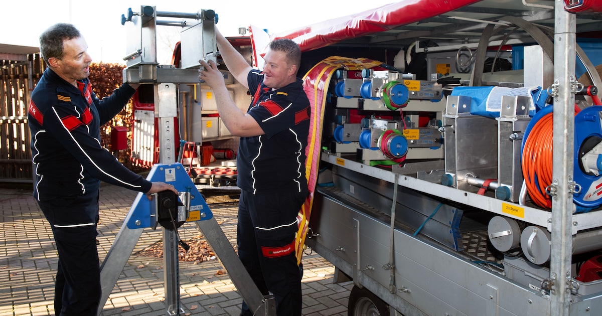 Speciaal ‘vee-team’ van Benschopse brandweer speelt belangrijke rol bij ...