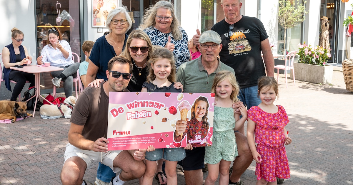 Het publiek heeft gekozen: Fabiën (7) maakt het lekkerste ijs van Leusden en omgeving