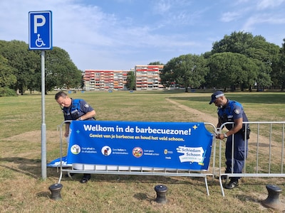 Hekken deels weg bij barbecueplek Park Maasboulevard: dit is waarom