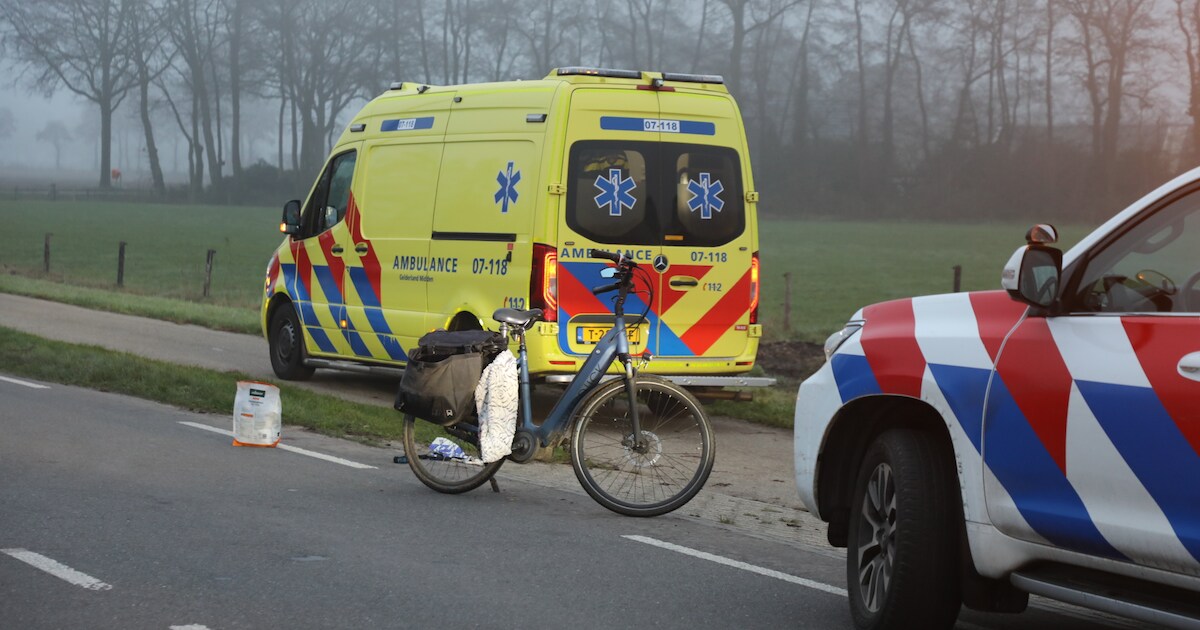 Ongeval met letsel in Harskamp