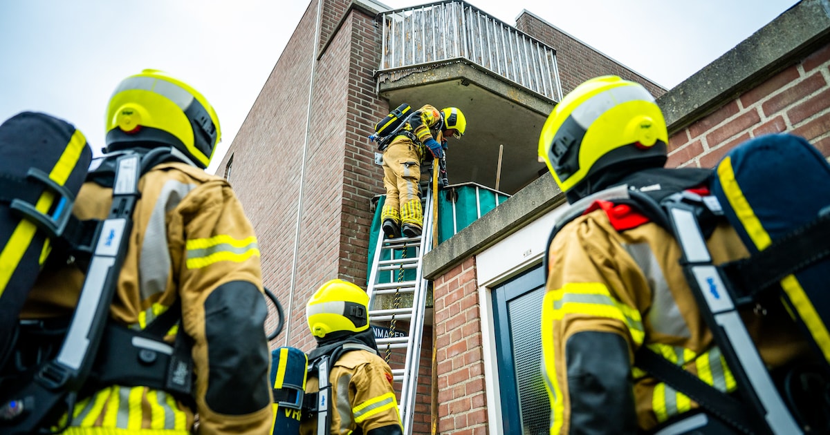 Kleine balkonbrand in Alphen snel geblust door voorbijganger