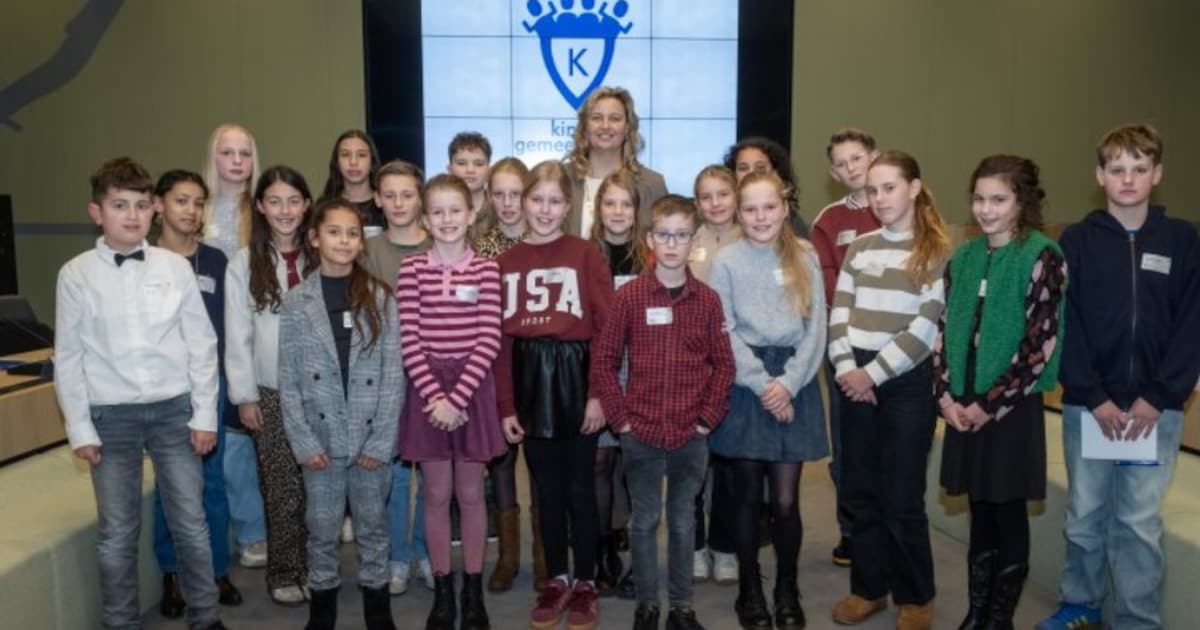 Nieuwe kindergemeenteraad geïnstalleerd in Krimpen