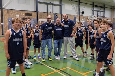 Plezier en pech bij openingsdag nieuwe basketbalclub Eindhoven Lumineers