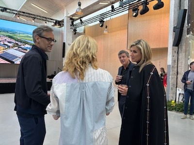 Daar is ze! Máxima bezoekt vernieuwende bedrijven in Arnhem