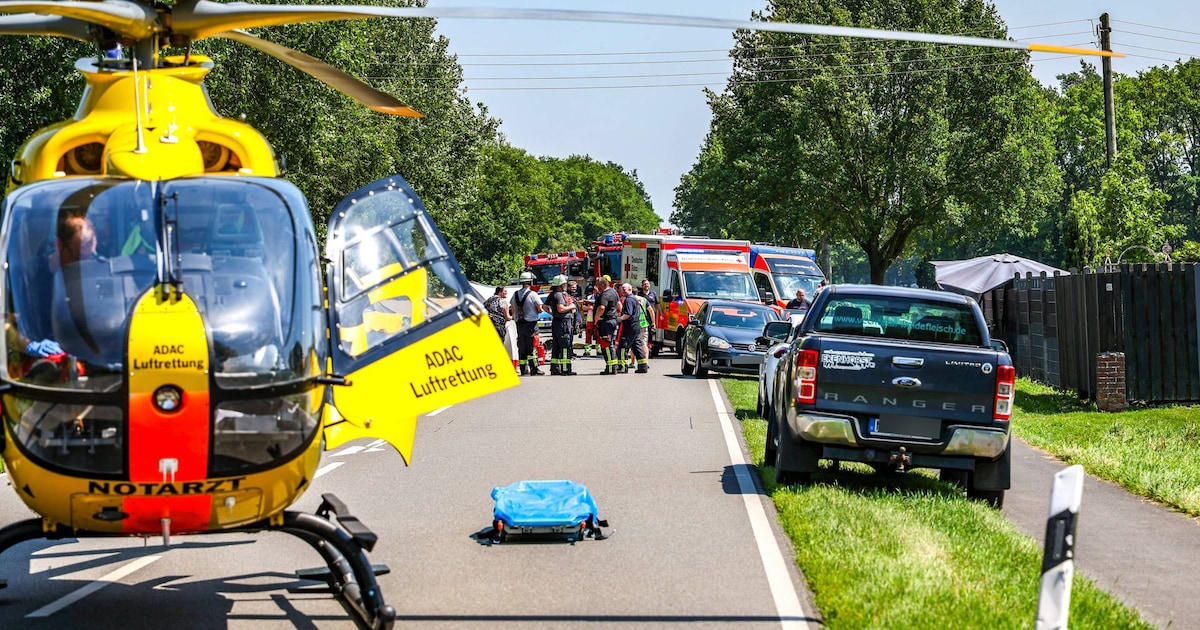 Nederlander overleden bij zwaar ongeval vlak over grens bij Coevorden, vijf anderen gewond