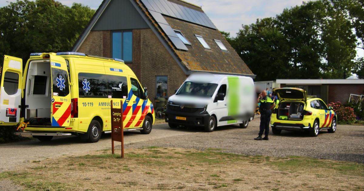 Jongetje zwaargewond na ongeluk met bestelbus op Texel