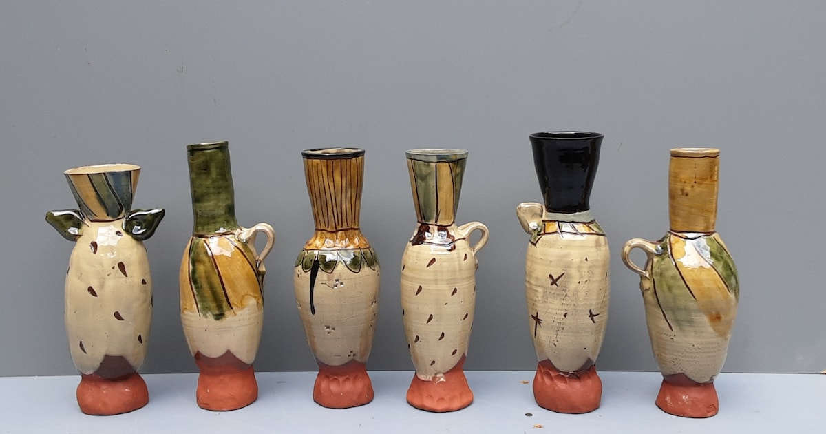 Museum Het Petershuis in Gennep toont keramiek en collages van kunstenaarsduo