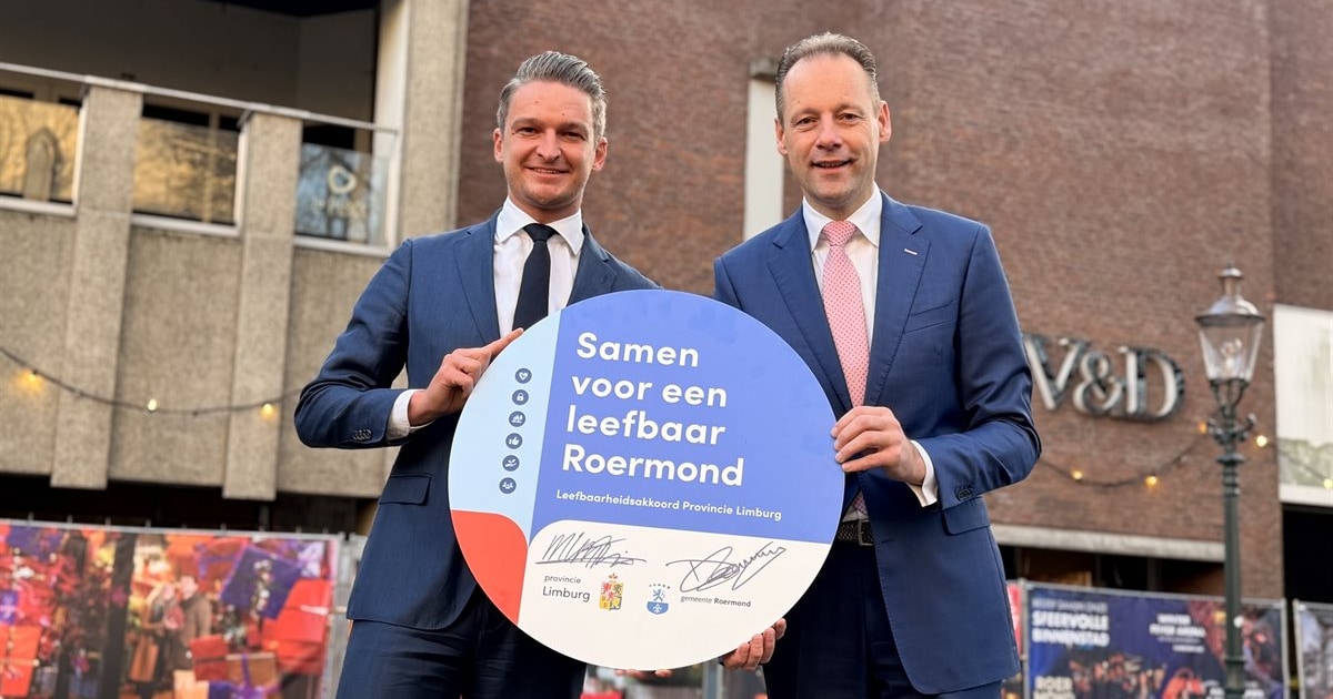 Limburg tekent leefbaarheidsakkoorden in drie gemeenten: Beesel, Roermond en Echt-Susteren