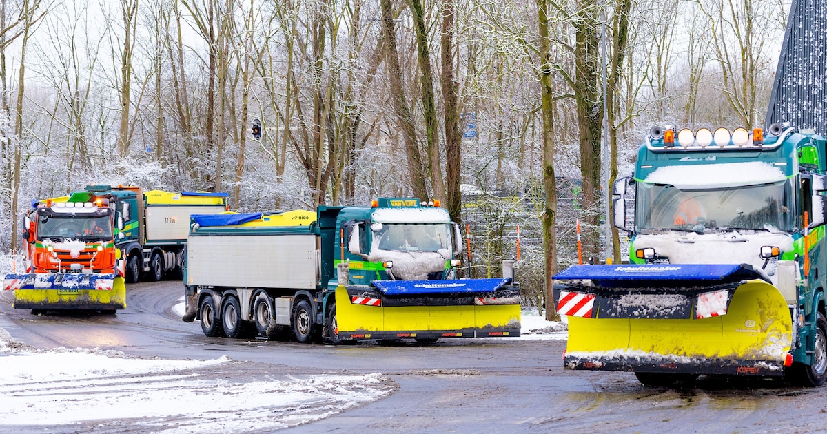 Milieustraat Kaag en Braassem dicht door sneeuw