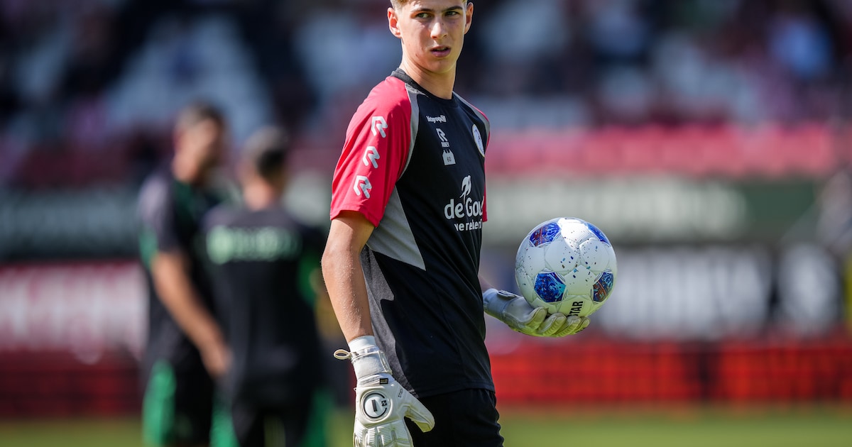 Reeuwijker Duncan Lindhout maakte debuut in selectie Sparta tegen Feyenoord: ‘Toen kreeg ik kippenve