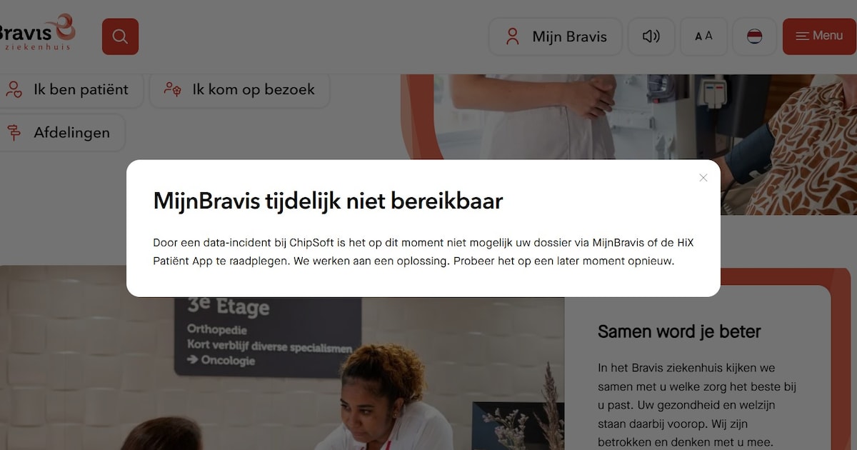Bravis ziekenhuis haalt systemen offline na cyberaanval