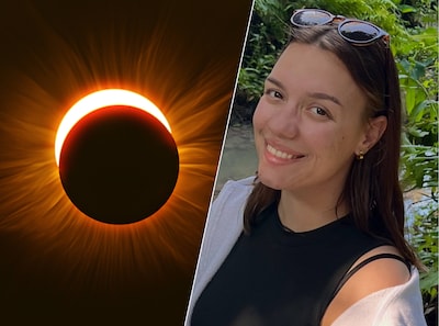 Jennifer (22) heeft door zonsverduistering permanente oogschade: 'Kijk niet zonder bril, echt niet'