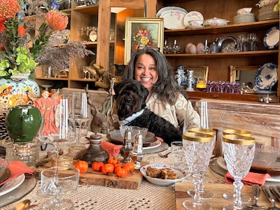 Ilona vindt dat mooi vintageservies elke dag op tafel mag: ‘Niet alleen op zon- en feestdagen’