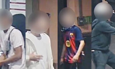 Beveiliger in Nijmegen mishandeld en beroofd, politie deelt foto van vier verdachten
