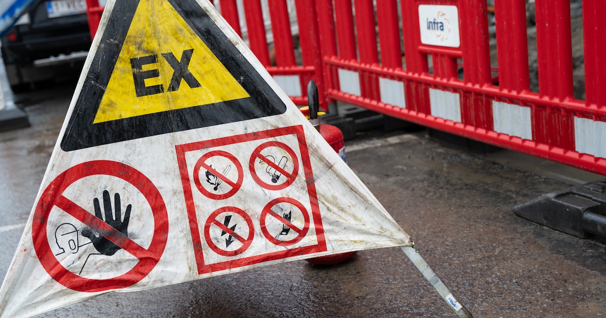 Bewoners merken gasgeur op nadat leiding geraakt wordt op Kapellensteenweg