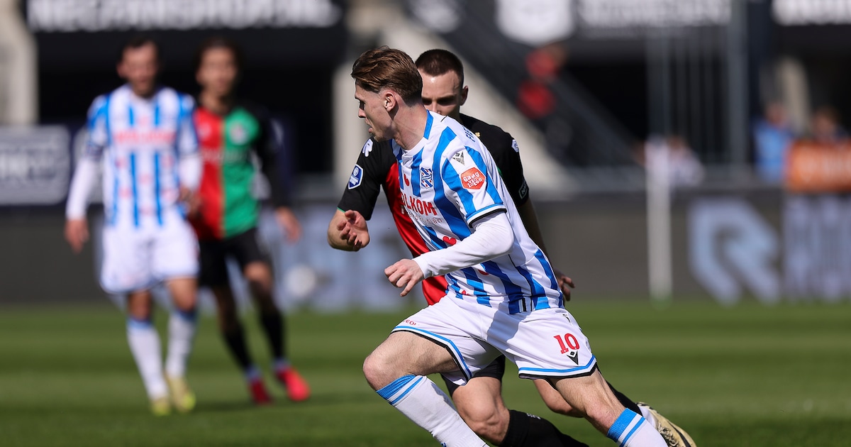LIVE eredivisie | NEC in de problemen: Meerveld zet Heerenveen op voorsprong met weergaloos doelpunt