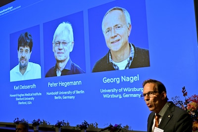 Amerikaanse en Duitse wetenschappers krijgen Nobelprijs voor onderzoek naar ‘lichtschakelaar’ in zenuwcellen