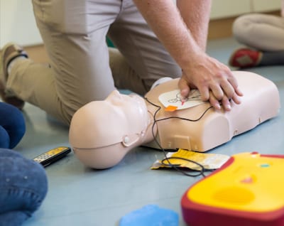 Gratis AED-training in Scherpenzeel