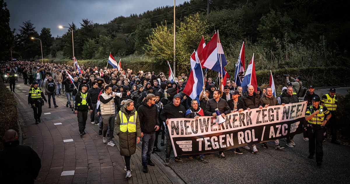 ‘Nieuwerkerk is van ons’: protest tegen opvang statushouders blijft groeien