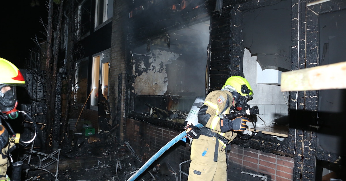 Woning aan Bethlehemweg in Oostvoorne loopt schade op na woningbrand