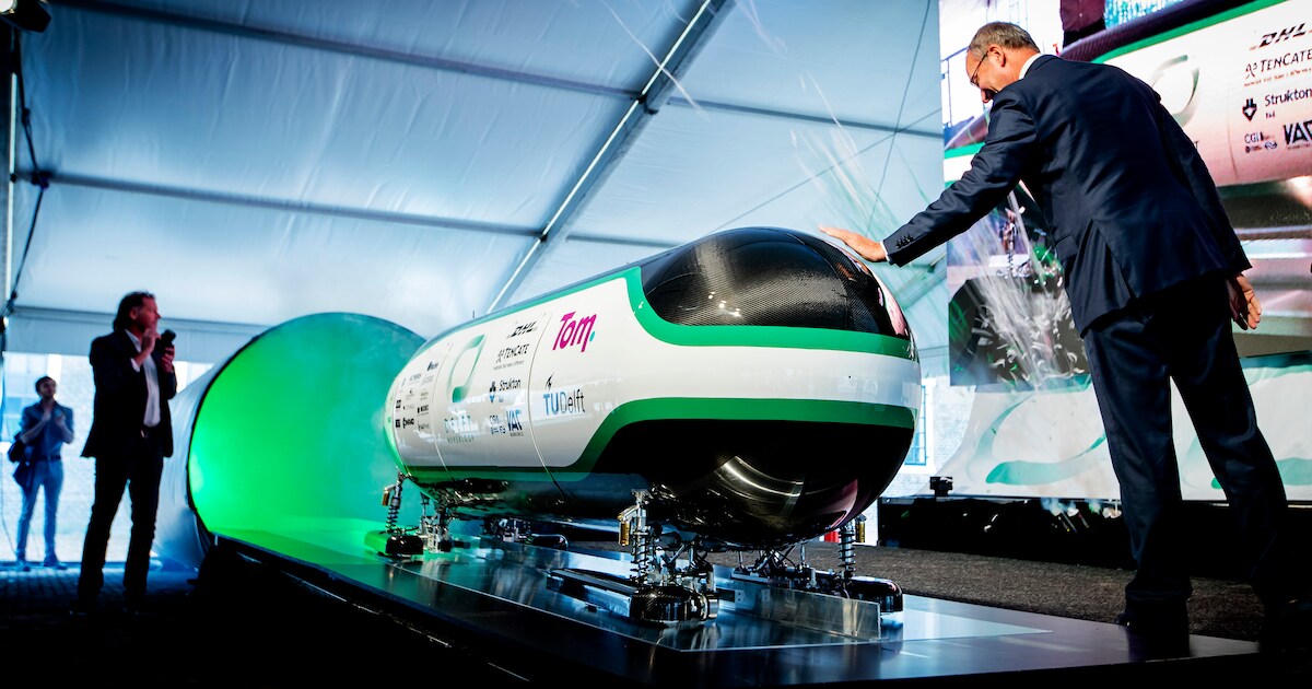 NS investeert 300.000 euro in Delftse hyperloop-startup | Regio | AD.nl