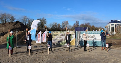 Eerste palen geslagen voor Hoefse Hout: nieuw stadsdeel in Amersfoort