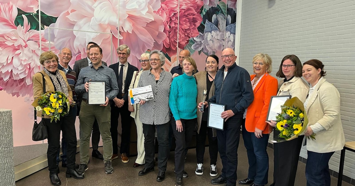 Vrijwilligersprijzen uitgereikt in Lisse