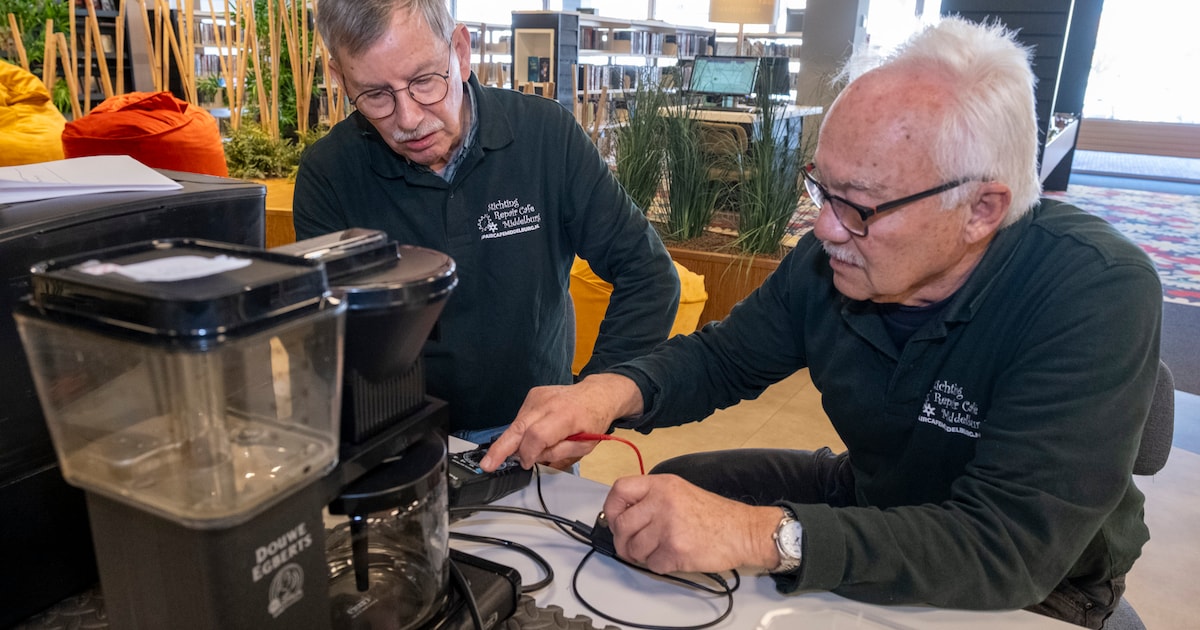 Klanten van supermarkt in Oirsbeek kunnen statiegeldbon doneren aan Repair Café