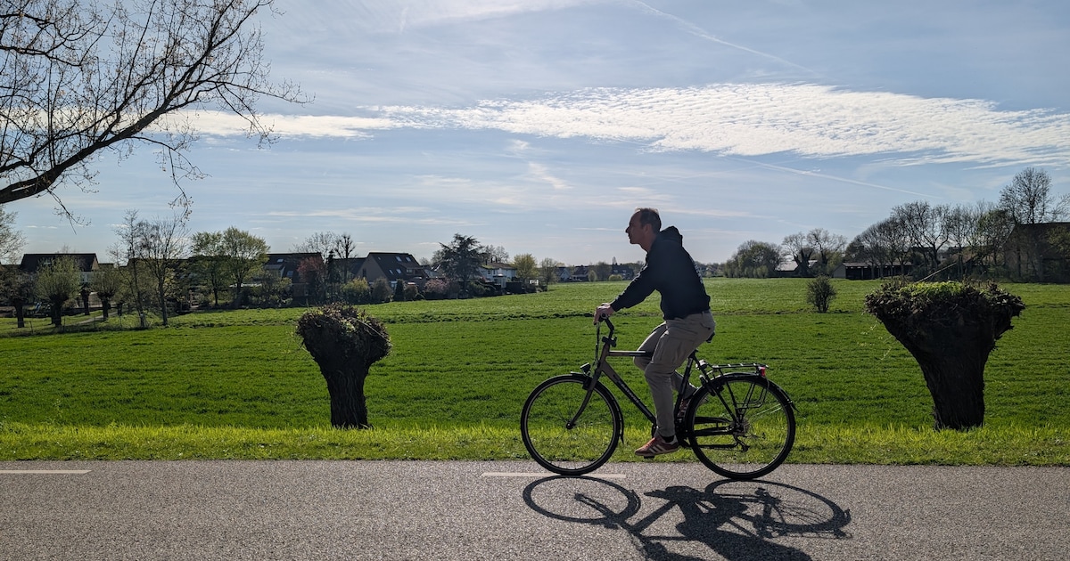 Fietstelmeter meet fietsgebruik in Echt-Susteren voor campagne ‘Fiets naar je Werk’