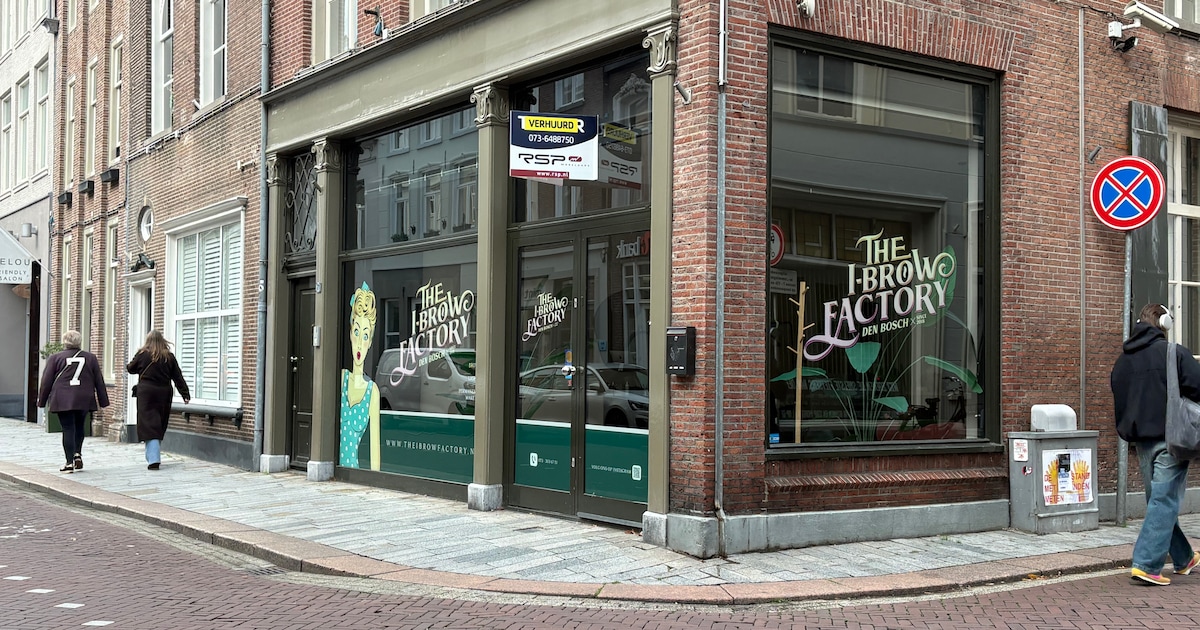 Pand van The I-Brow Factory in Den Bosch te huur? Dit is er aan de hand ...