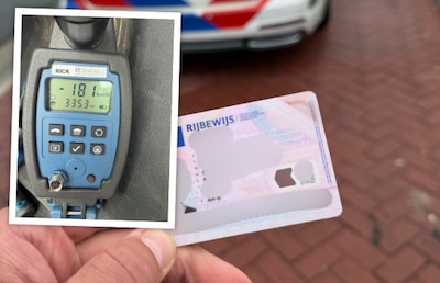 Bestuurder scheurt met 190 over de A28, dan blijkt zijn rijbewijs nog geen twee maanden oud