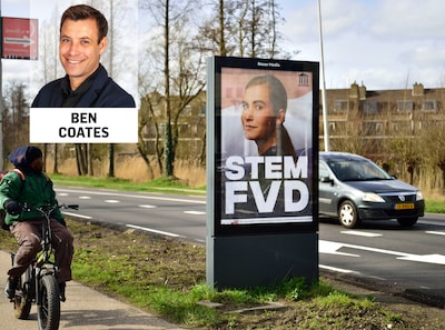 Ik vind het vreemd dat we reclames zien van partijen waar we niet op kunnen stemmen
